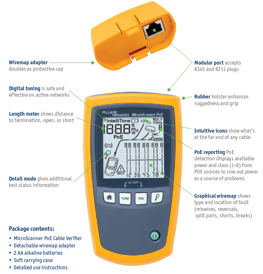 MicroScanner2 Cable Verifier