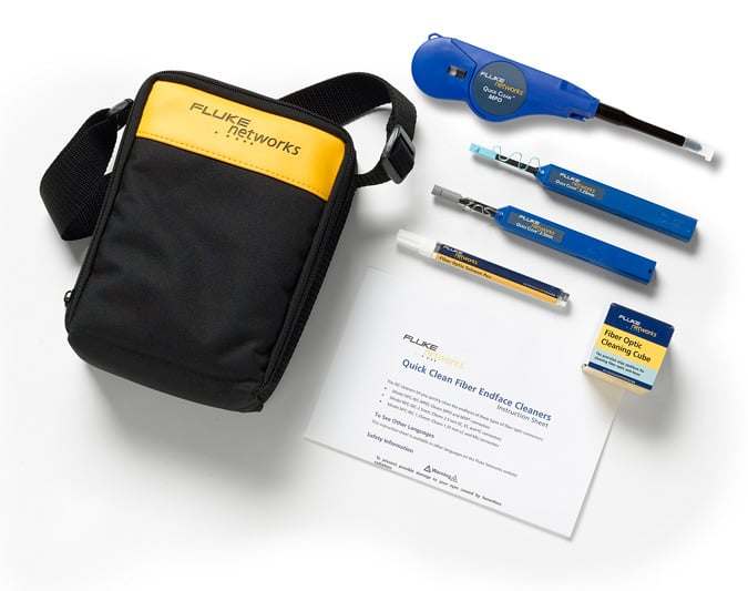 Fiber Cleaning Kit - Fiber Optic Cable Cleaning Kit - Budco Fiber Optic  Tools