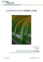 シングルモード・ファイバー利用拡大への対応