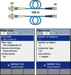 Setting Test Method to 1 Jumper