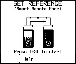 Set Fiber Reference Screen