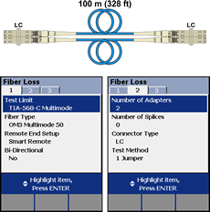  Test Method for LC to LC 1 Jumper Reference MFM2