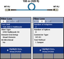 TIA MTRJ to MTRJ Jumper Reference - MFM2