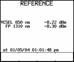 Set Reference in Loop Back Mode