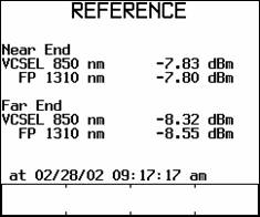 DSP FTA Stored Reference Value
