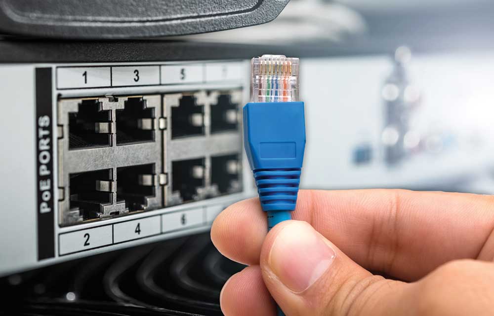 PoE Cable and Ports