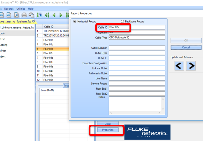 fluke linkware 8