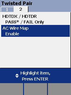 Enabled AC Wire Map