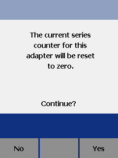 Adapter Count Reset