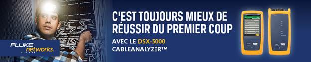 DSX-5000 CableAnalyzer Banner