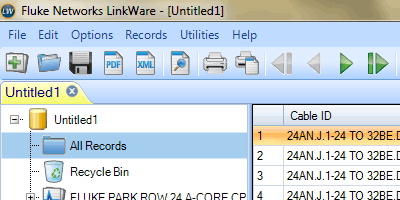 Duplicate Records in LinkWare File
