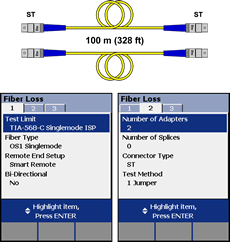 Setting Test Method to 1 Jumper