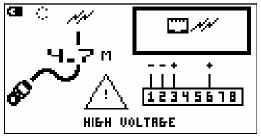 CableIQ Ethernet High Voltages Warning