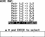 Disabled Pair in WireMap