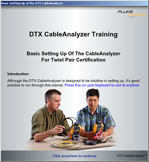 Bidirectional Cable Testing at Fluke Networks