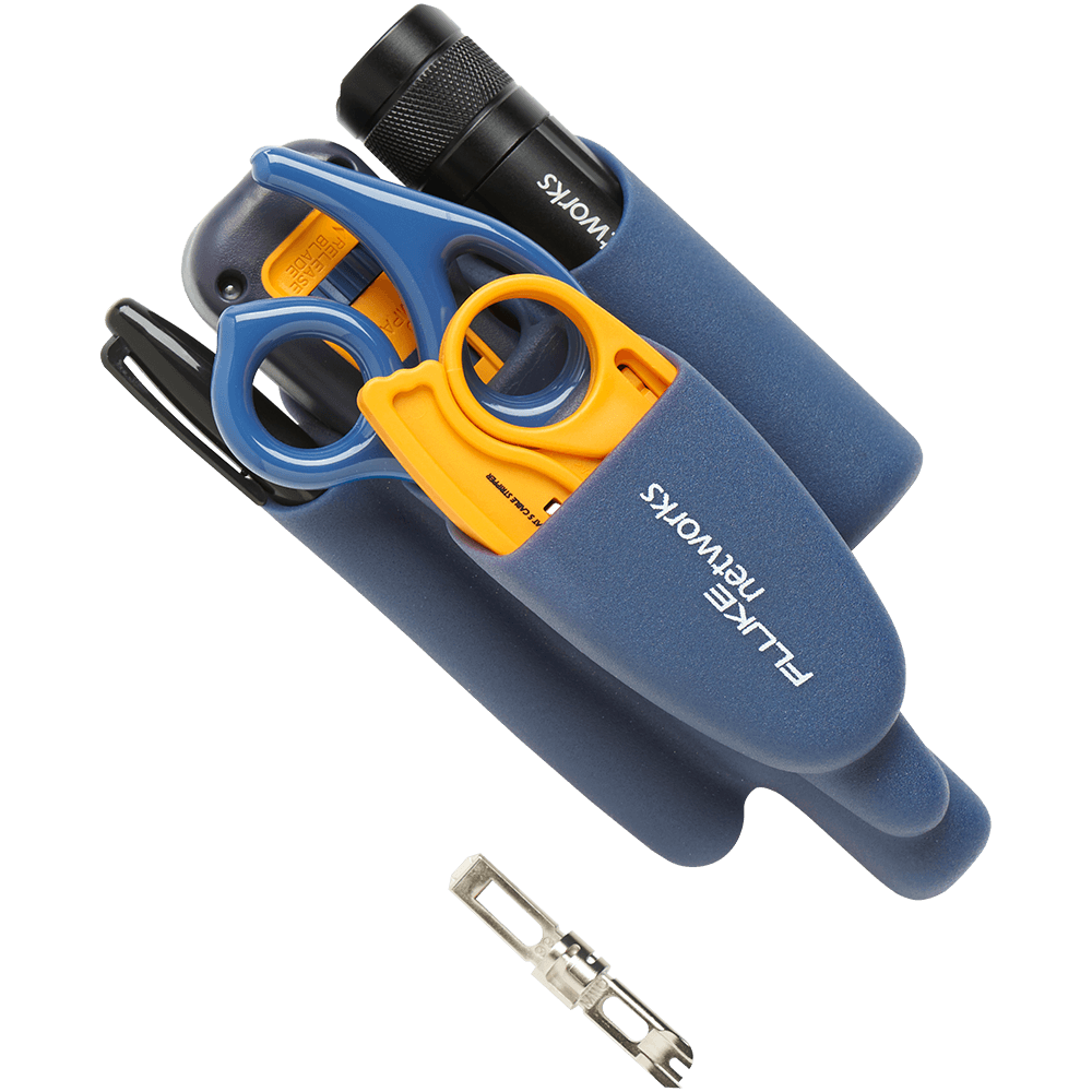 Fluke Networks 10055000 D814 Impact Punch Down Tool with EverSharp 66 Blade 