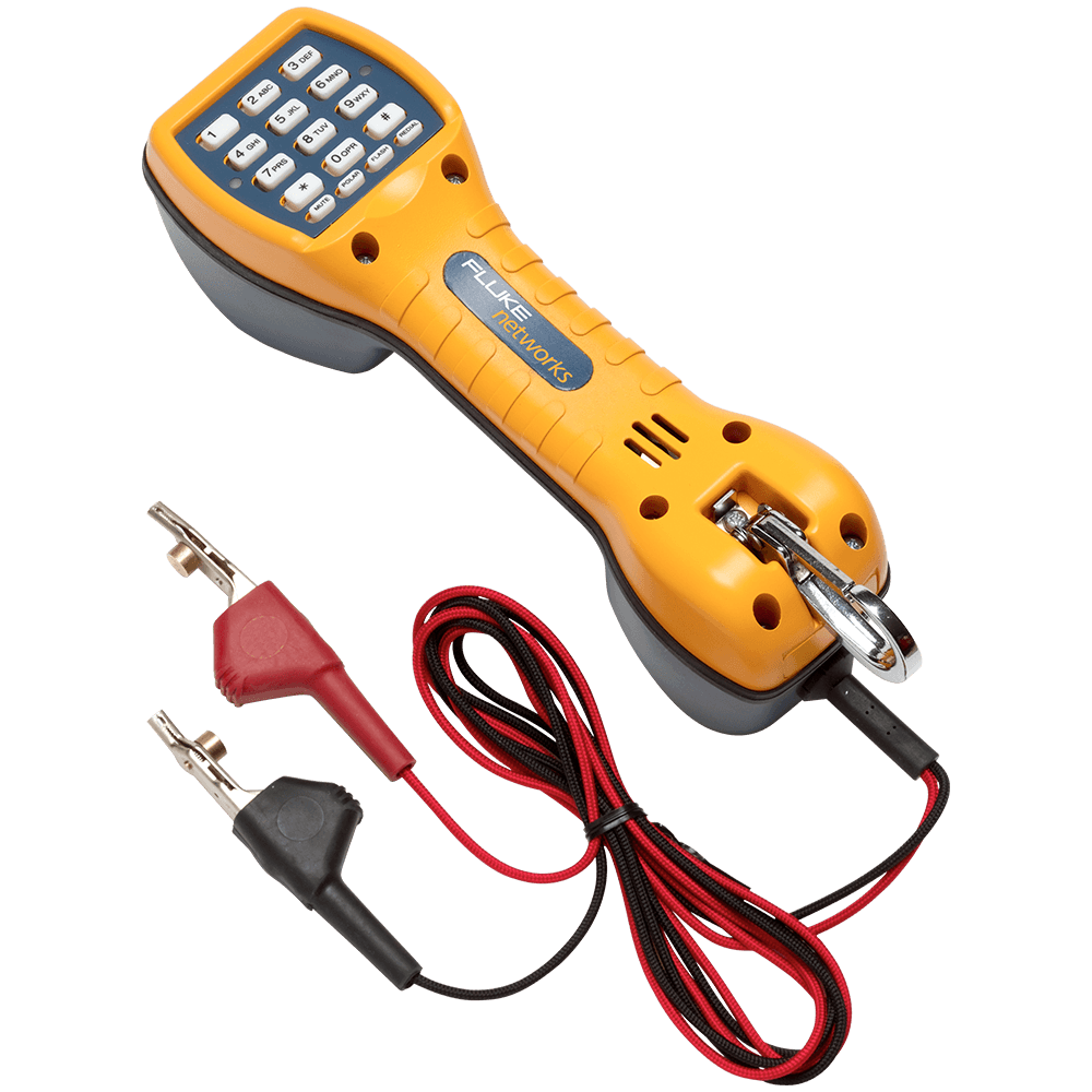 Fluke Networks 22800001 TS22 Telephone Test Set with Piercing Pin Clips