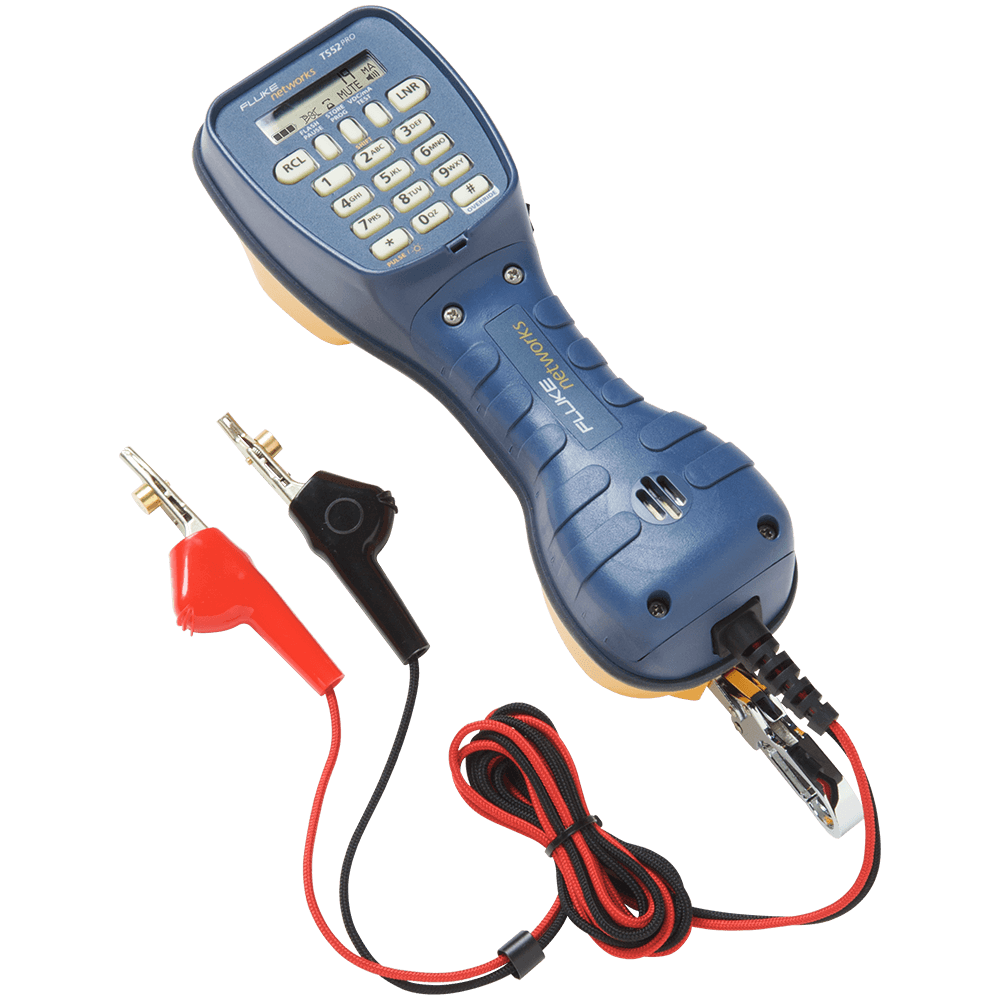 Fluke Networks 22800001 TS22 Telephone Test Set with Piercing Pin Clips