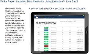 Livre blanc - Installation de réseaux de données à l’aide de LinkWare Live SaaS